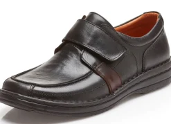 Discount BADER GINO GALANTE, klassische Herren-Slipper, mit herausnehmbarem Fußbett SCHWARZ