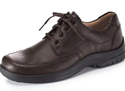 Hot BADER GINO GALANTE, klassische Herren-Schnürschuhe, mit herausnehmbarem Fußbett MOKKA