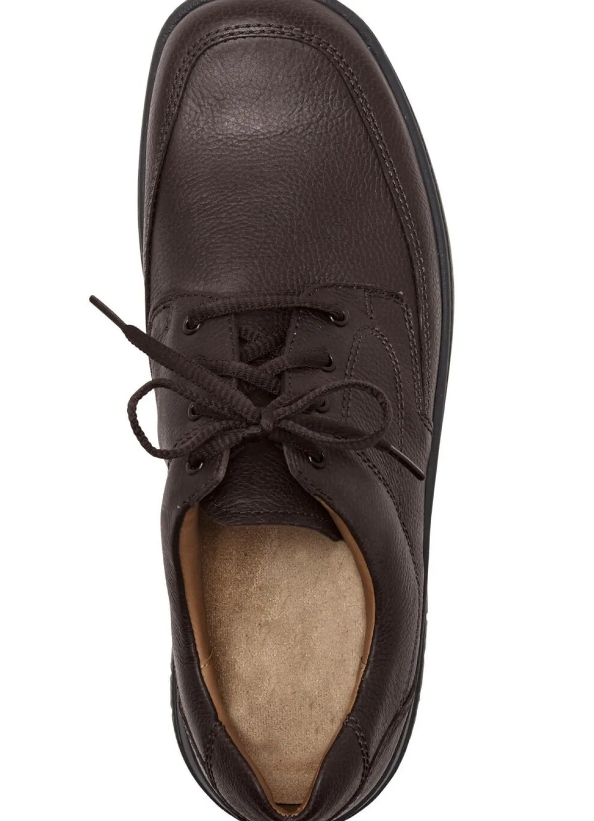 Hot BADER GINO GALANTE, klassische Herren-Schnürschuhe, mit herausnehmbarem Fußbett MOKKA