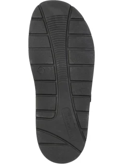 GINO GALANTE , klassische Herren-Clogs, aus Leder SCHWARZ