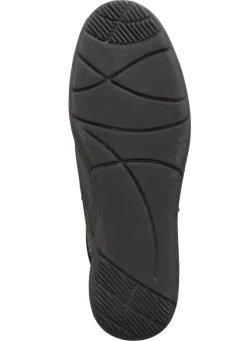 GINO GALANTE Klettschuh aus Hirsch-Nappaleder SCHWARZ