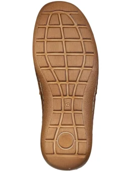 Best GINO GALANTE , leichte Herren-Slipper, mit herausnehmbarem Fußbett CAMEL