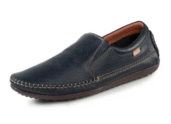Hot BADER GINO GALANTE, leichte Herren-Slipper, mit Gummizug MARINE