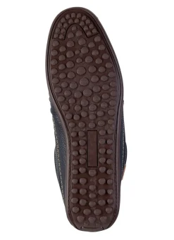 Hot BADER GINO GALANTE, leichte Herren-Slipper, mit Gummizug MARINE