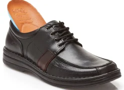 Online BADER GINO GALANTE, schicke Herren- Schnürschuhe, mit herausnehmbarem Fußbett SCHWARZ