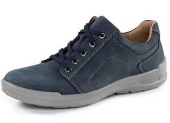 Sale GINO GALANTE Schnürschuh aus bestem Rind-Nubukleder MARINE