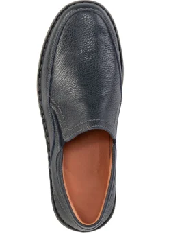 Best GINO GALANTE Slipper aus genarbtem Nappaleder DUNKELBLAU