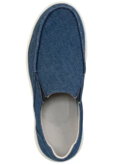 Hot GINO GALANTE Slipper aus Jeansmaterial BLAU