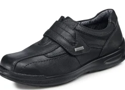 Outlet BADER GINO GALANTE, sportliche Herren-Slipper, Weite H, mit herausnehmbarem Fußbett SCHWARZ