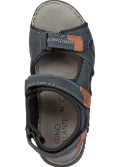 Hot GINO GALANTE , sportliche Herren-Sandalen, mit Klettverschluss MARINE