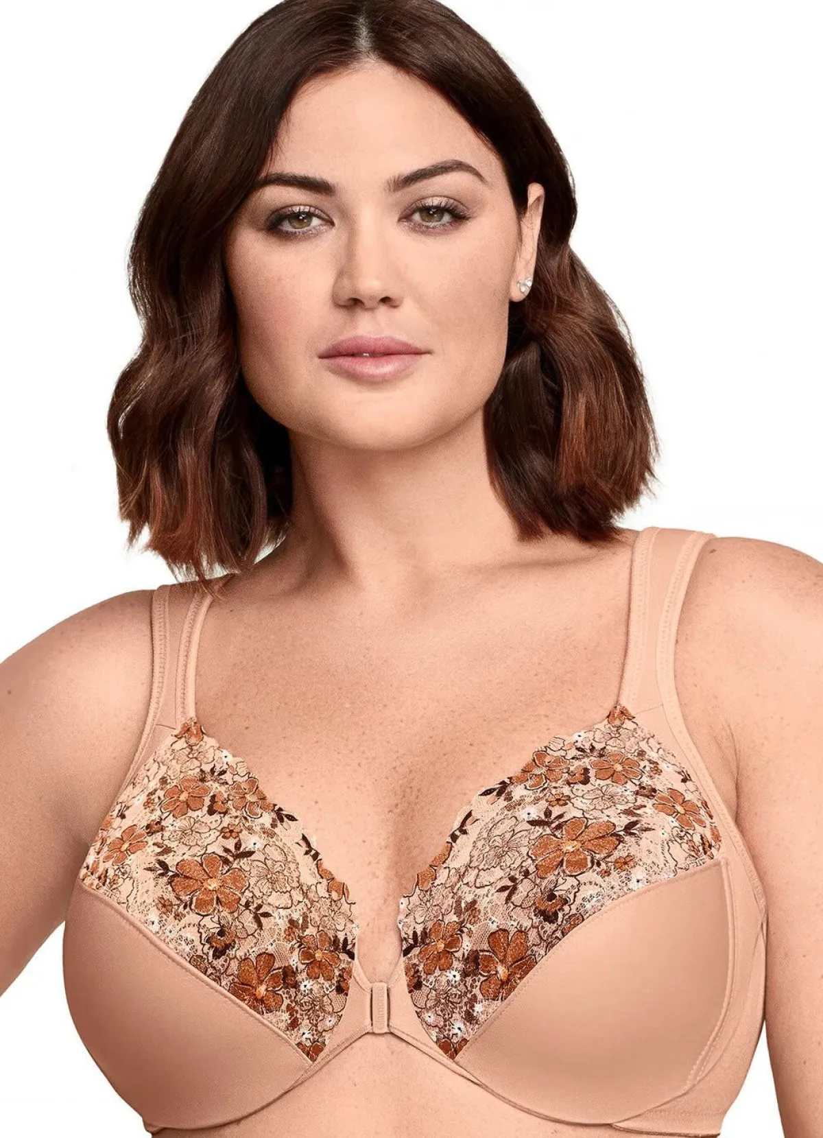 Sale GLAMORISE Bügel-BH mit Vorderverschluss BEIGE