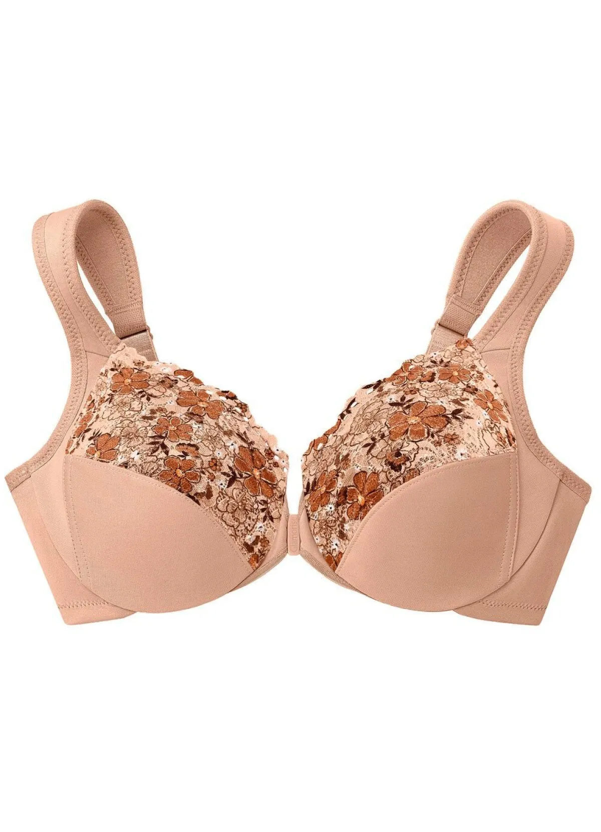 Sale GLAMORISE Bügel-BH mit Vorderverschluss BEIGE