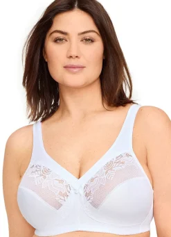 Outlet BADER Glamorise Minimizer-BH mit elastischer Spitze WEISS