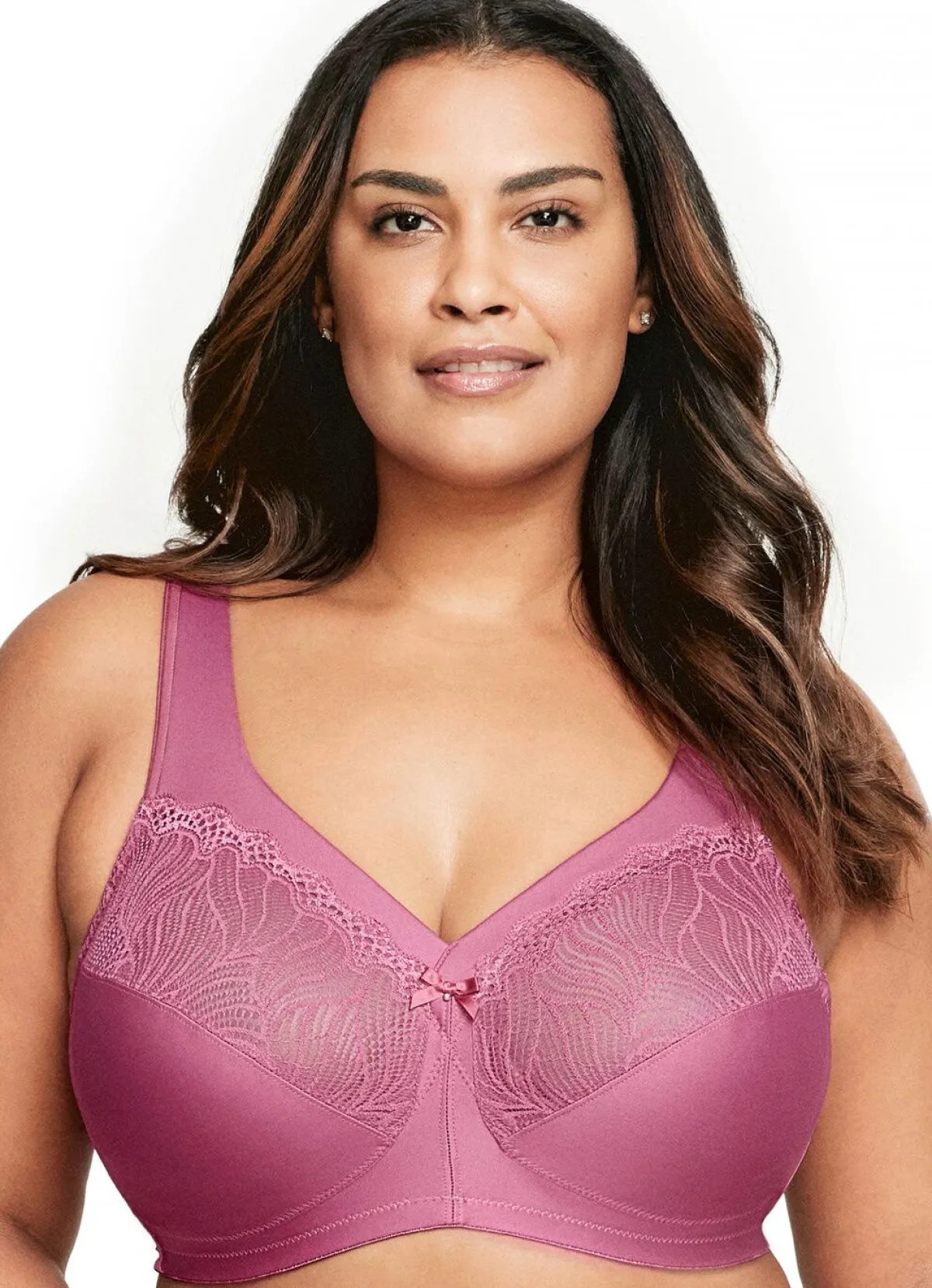 New GLAMORISE Stütz-BH mit Spitze AZALEE