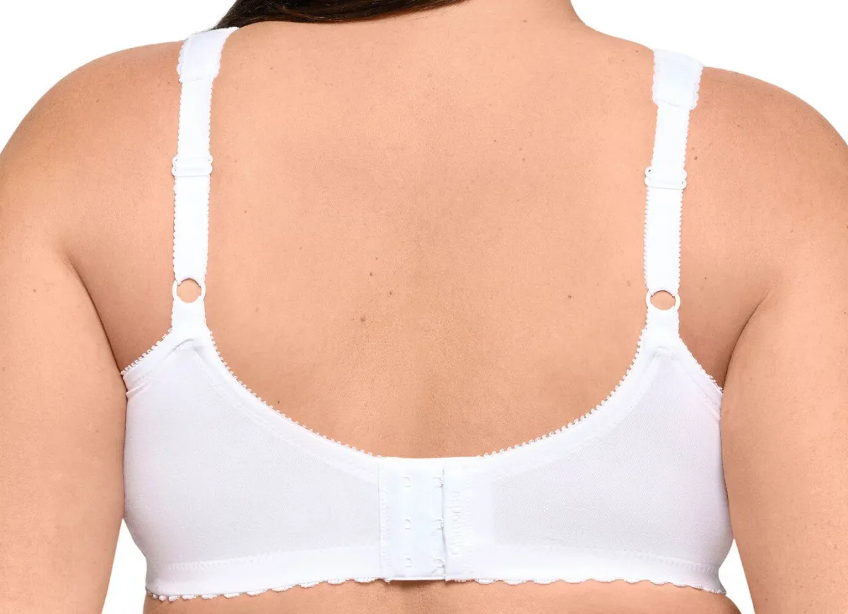 Best GLAMORISE Stütz-BH mit Stickereispitze WEISS
