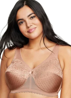 Best GLAMORISE Stütz-BH mit Spitze CAPPUCCINO