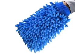 Hot BADER Glanzmeister Dual Color XL Waschhandschuhe, 2er-Set BLAU