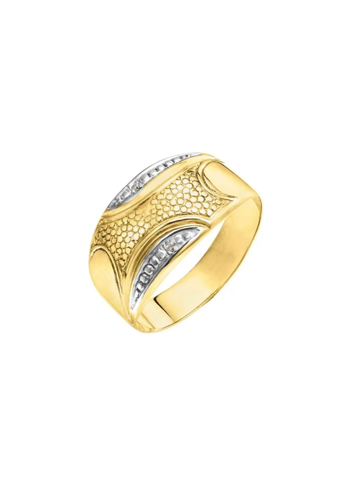 BADER Glänzende Eleganz: Damenring mit 2 Diamanten