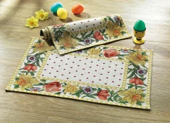 Clearance BADER Gobelin Platz-Set, 2-teilig NATUR