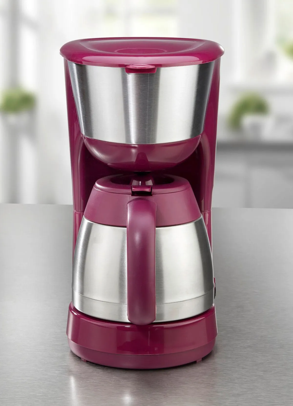Discount GOURMETMAXX Thermo-Kaffeemaschine BEERE