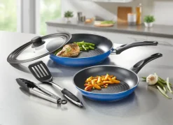 Outlet BADER GSW Pfannen-Set Dream Line, 5-teilig BLAU