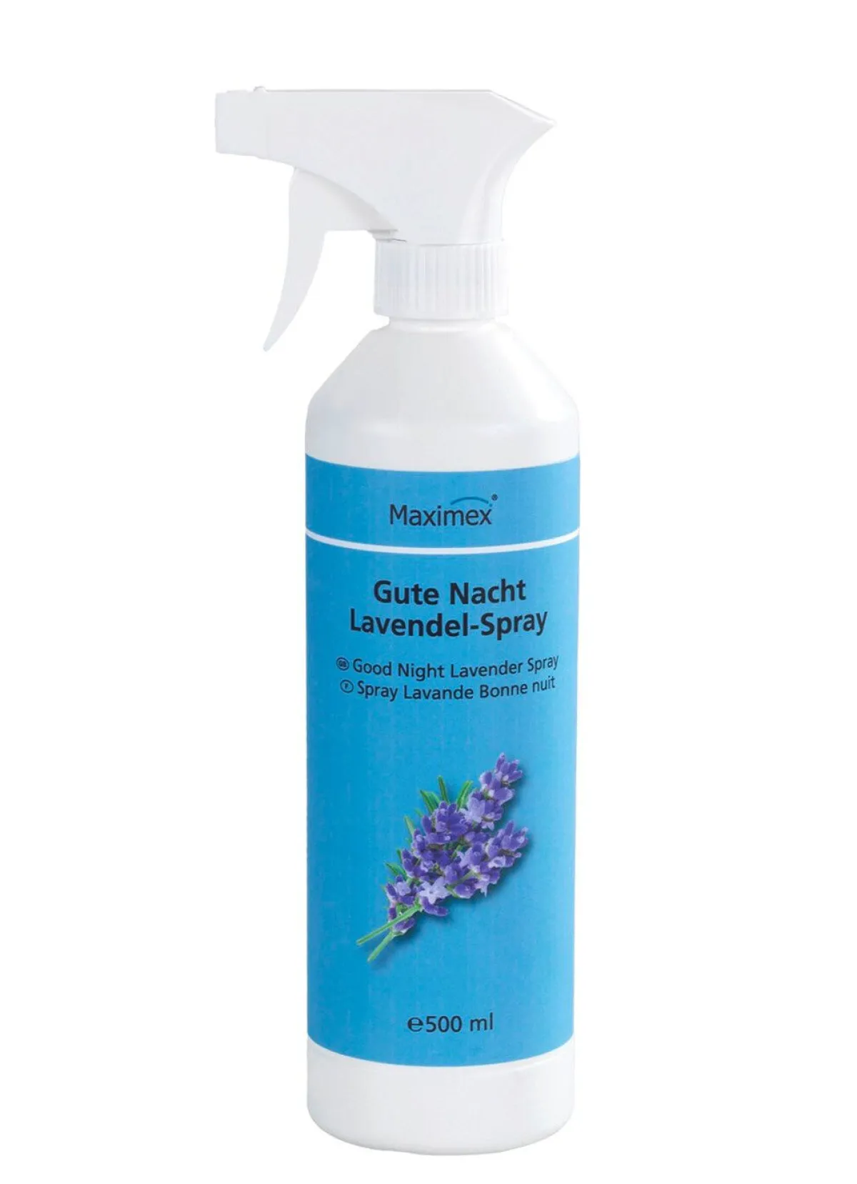 New BADER "Gute Nacht"-Lavendelspray WEISS-BLAU
