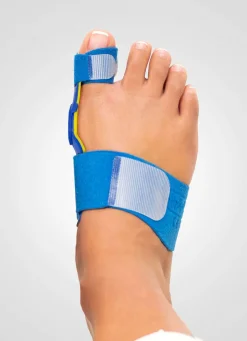Hot BADER Hallux valgus-Schiene Slim Comfort von Hallufix BLAU