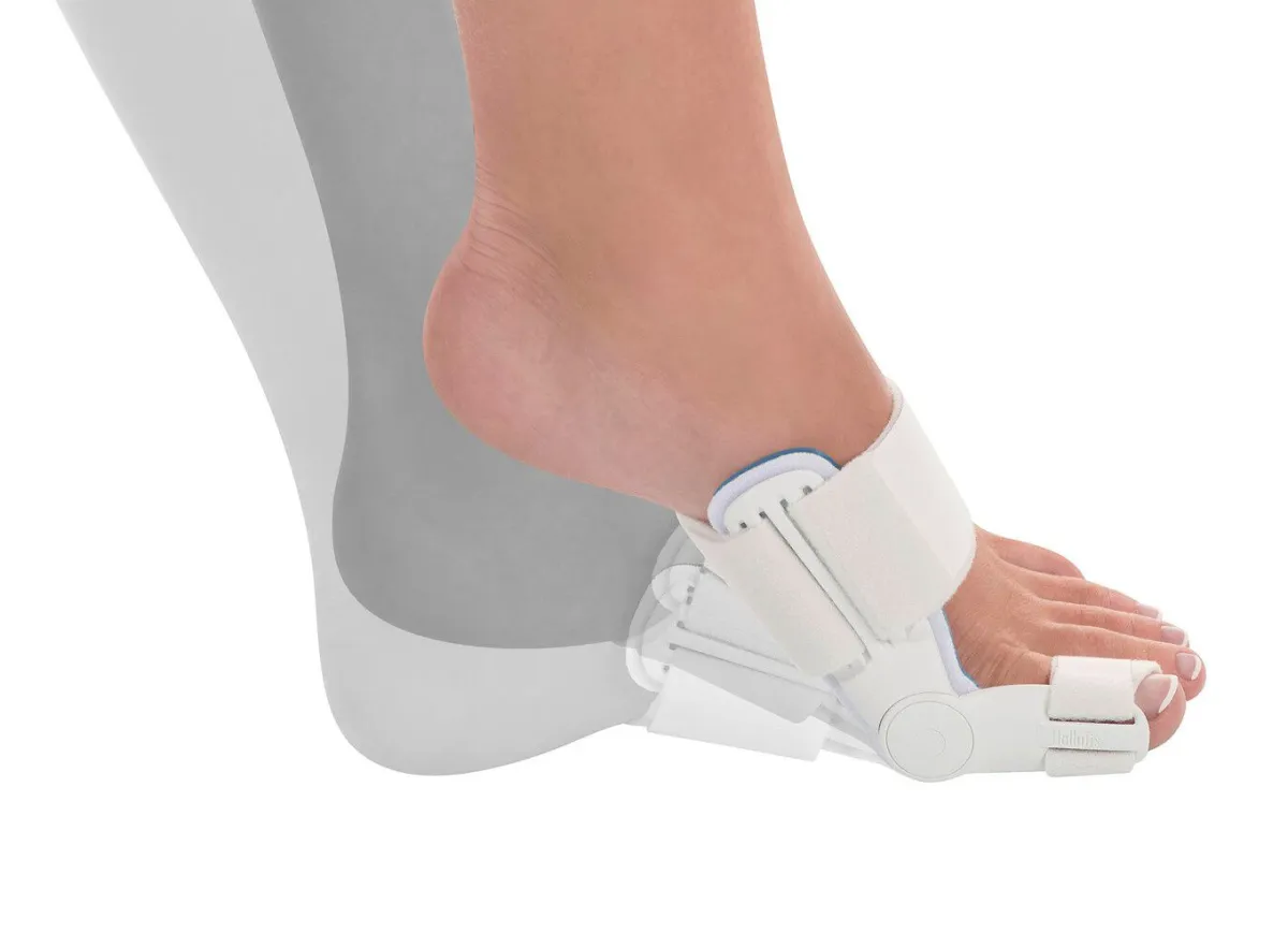 Best BADER Hallux valgus-Schiene von Hallufix WEISS