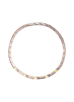 New BADER Halskette in Bicolor mit synth. Zirkonia