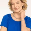 Outlet BADER Halskette mit Kristalle