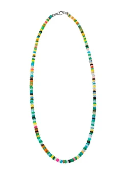 New BADER Halskette mit Multi Kristallopal