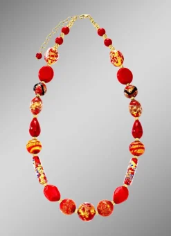 Discount BADER Halskette mit Muranoglas-Perlen