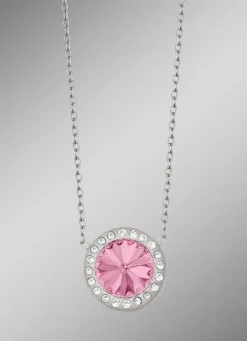Online BADER Halskette mit Swarovski®-Kristall in Pink
