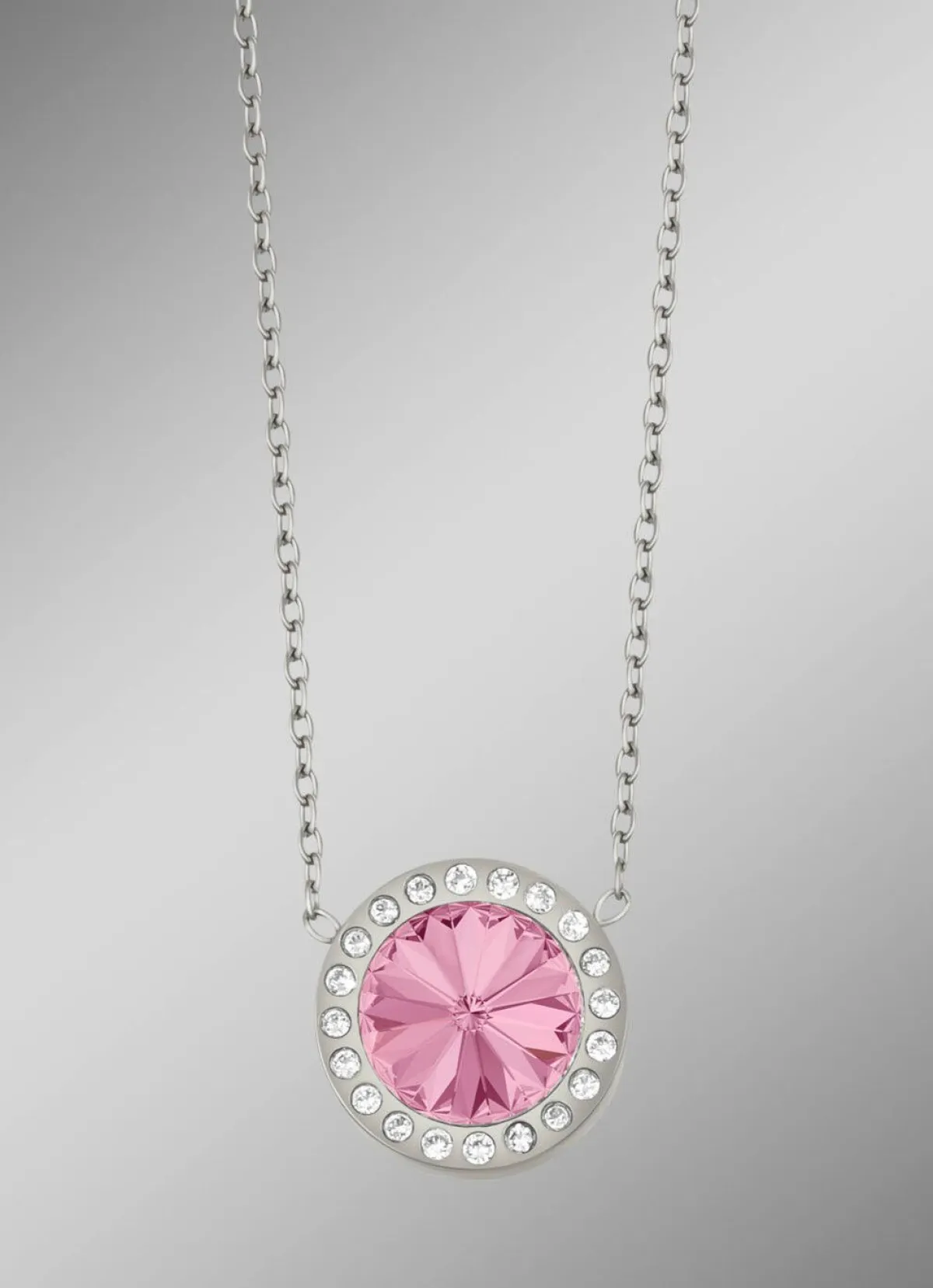 Online BADER Halskette mit Swarovski®-Kristall in Pink