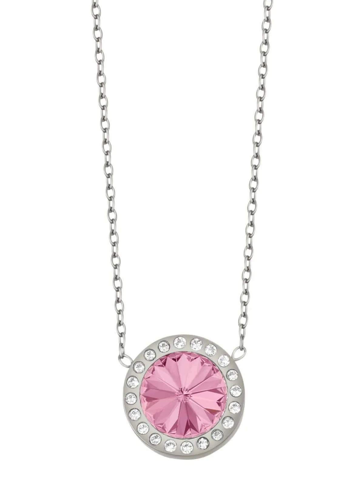 Online BADER Halskette mit Swarovski®-Kristall in Pink
