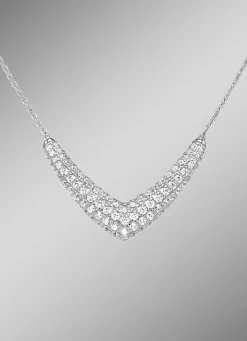 Outlet BADER Halskette mit Zirkonia