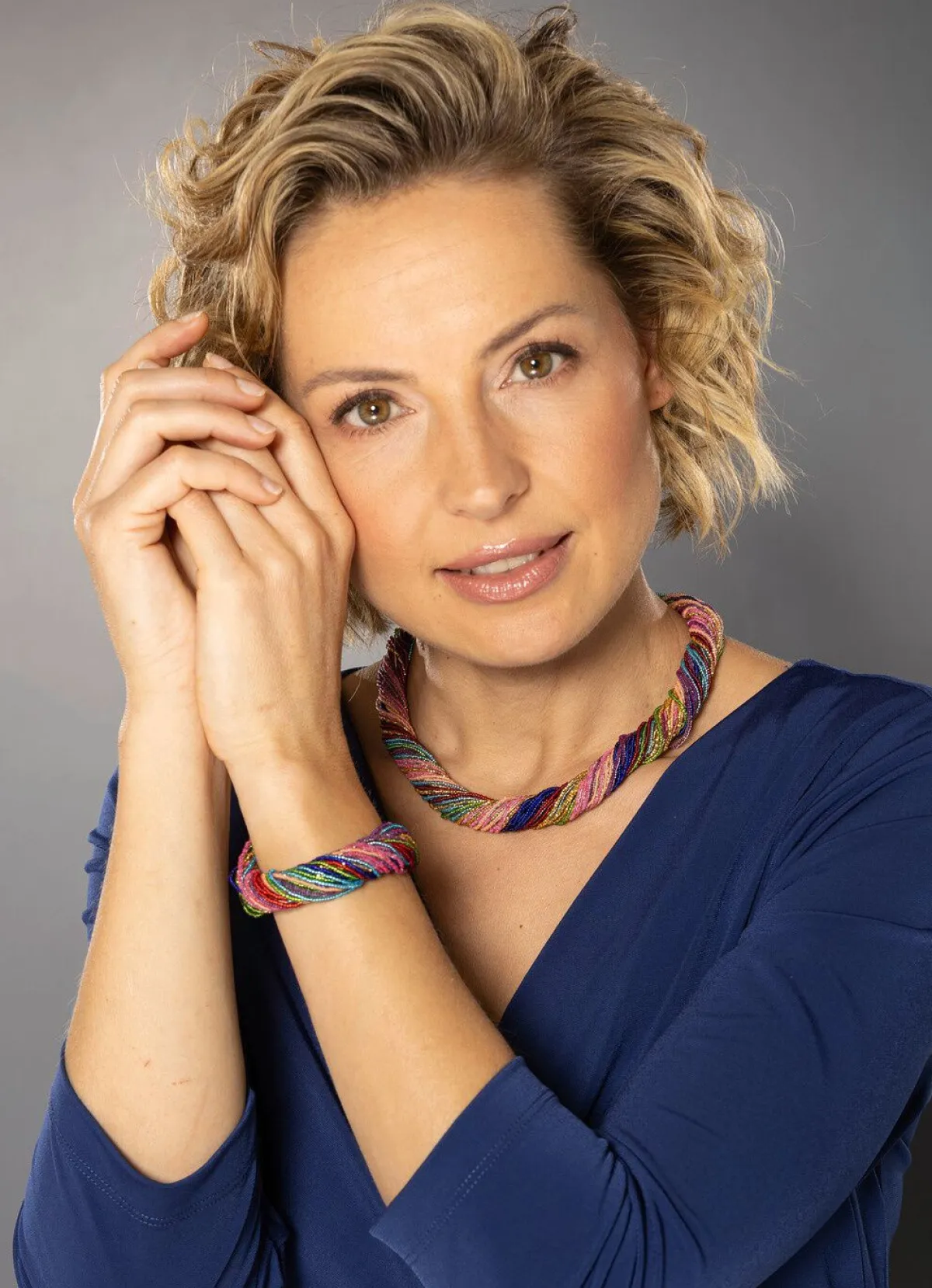 Sale BADER Halskette oder Armband aus Muranoglas
