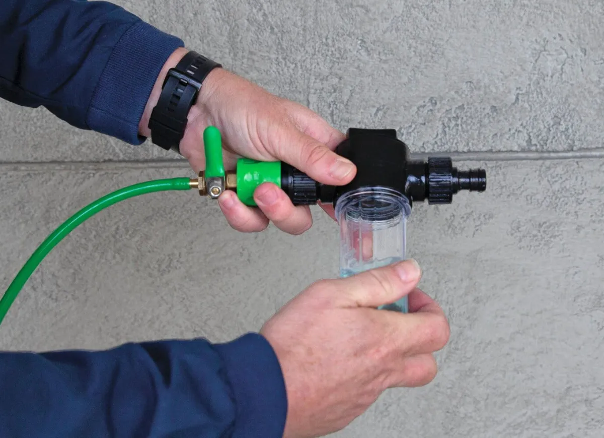 Clearance MEDIA SHOP Hammersmith Aquaclean Deluxe 2-in-1 Teleskop Wasserbesen SCHWARZ-GRÜN