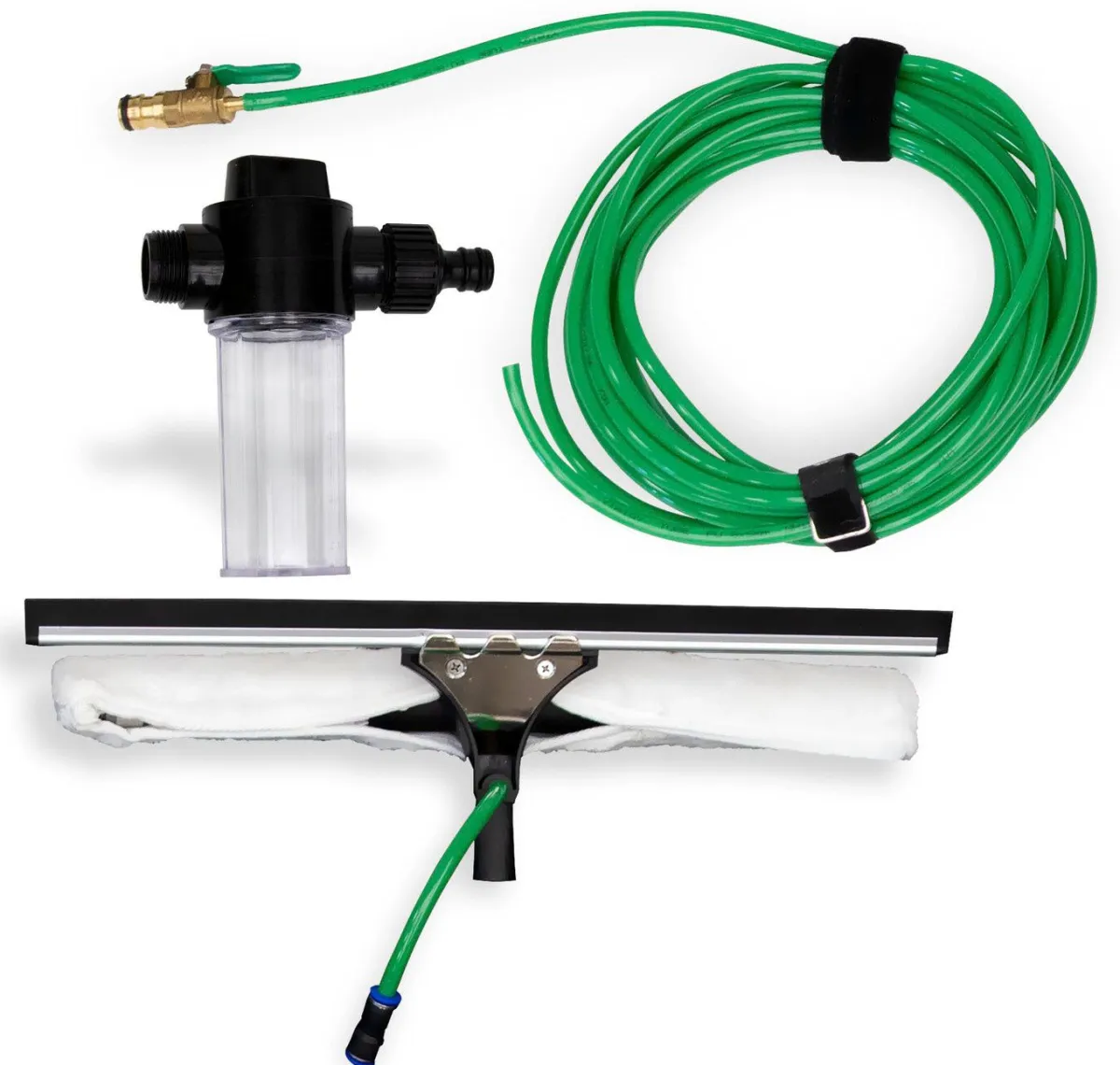 Clearance MEDIA SHOP Hammersmith Aquaclean Deluxe 2-in-1 Teleskop Wasserbesen SCHWARZ-GRÜN