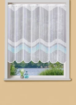 Discount BADER Handcolorierter Kurzstore WEISS-BLAU