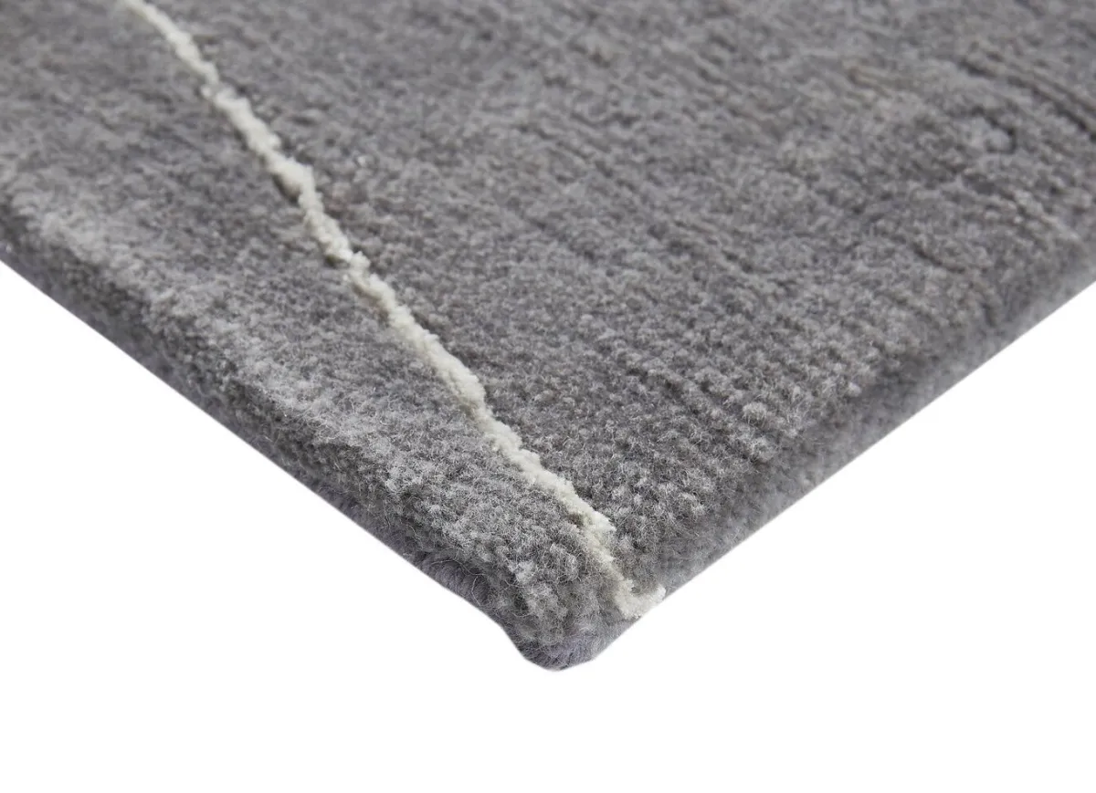 Sale BADER Handgeknüpfte Brücken und Teppiche in Naturfaser-Qualität SILBER