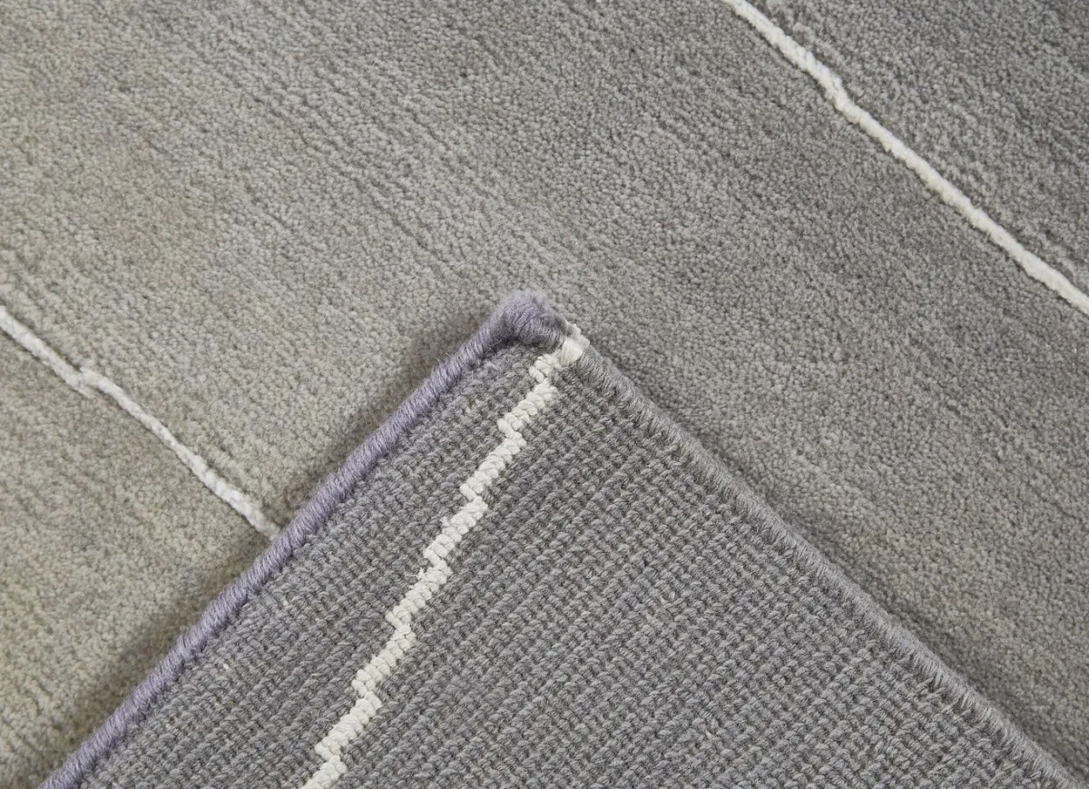 Sale BADER Handgeknüpfte Brücken und Teppiche in Naturfaser-Qualität SILBER