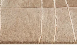 BADER Handgeknüpfte Brücken und Teppiche in Naturfaser-Qualität SAND