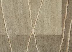 Best BADER Handgeknüpfte Brücken und Teppiche in Naturfaser-Qualität BEIGE