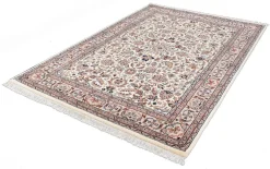 New BADER Handgeknüpfte Brücken und Teppiche aus 100% Schurwolle BEIGE
