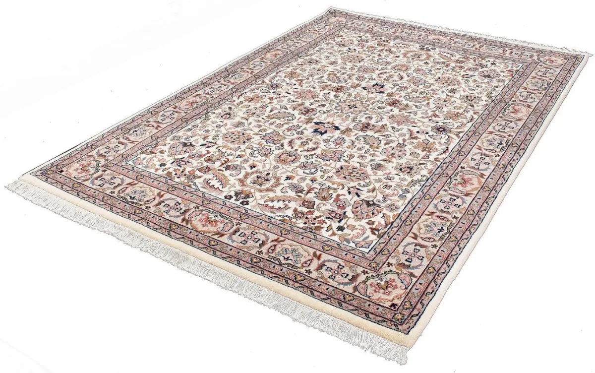 New BADER Handgeknüpfte Brücken und Teppiche aus 100% Schurwolle BEIGE