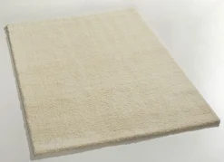Clearance BADER Handgetuftete Brücken und Teppiche mit dichtem Flor CREME