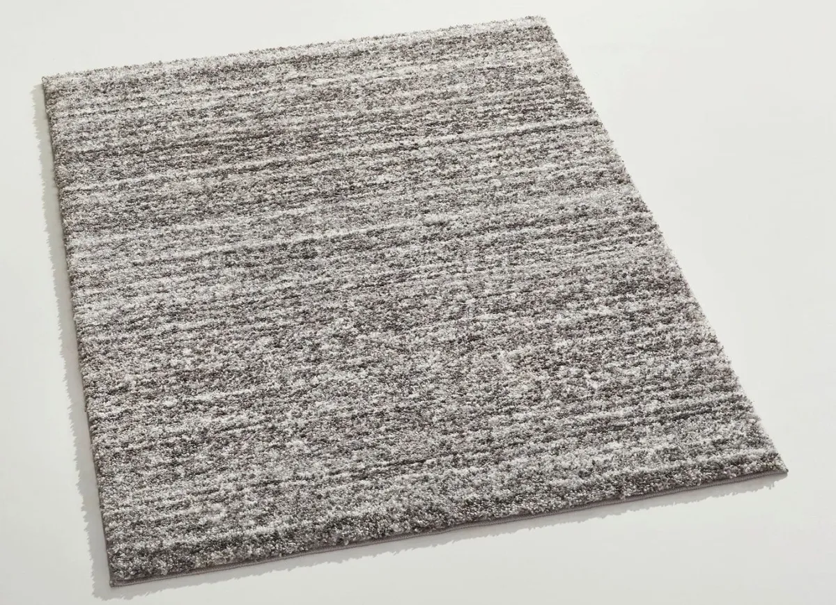 New BADER Handgetuftete Brücken und Teppiche mit dichtem Flor GRAU MELIERT