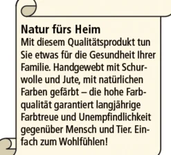 Outlet BADER Handgewebte Brücken und Teppiche GRÜN