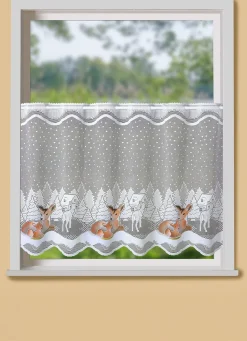 Best BADER Handkolorierter Kurzstore Rehe BUNT